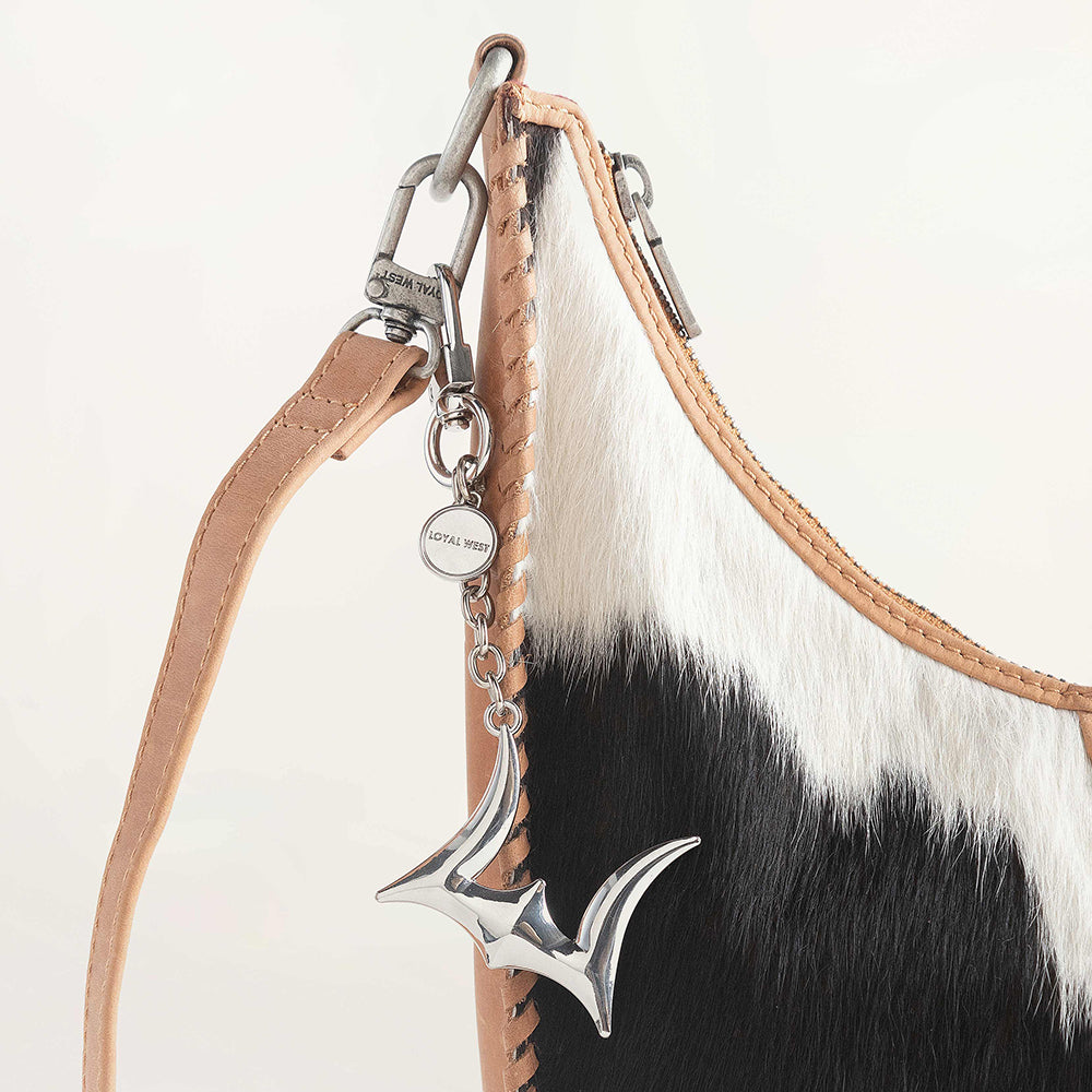 Loyal West - On The Go Bag Charm Nickle