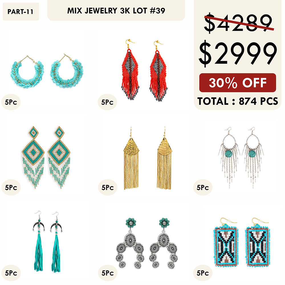 MIX JEWELRY 3K LOT-39