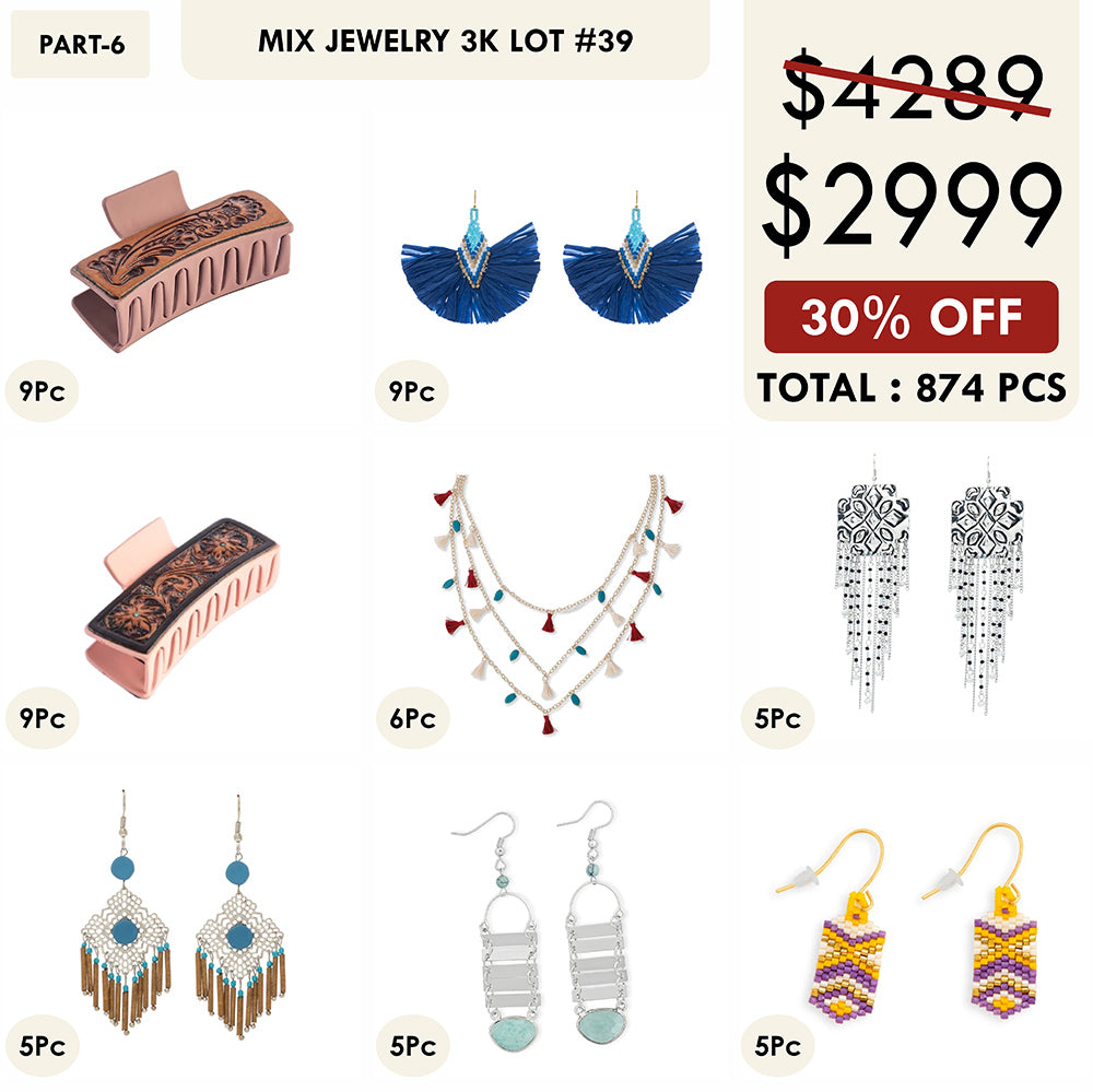 MIX JEWELRY 3K LOT-39
