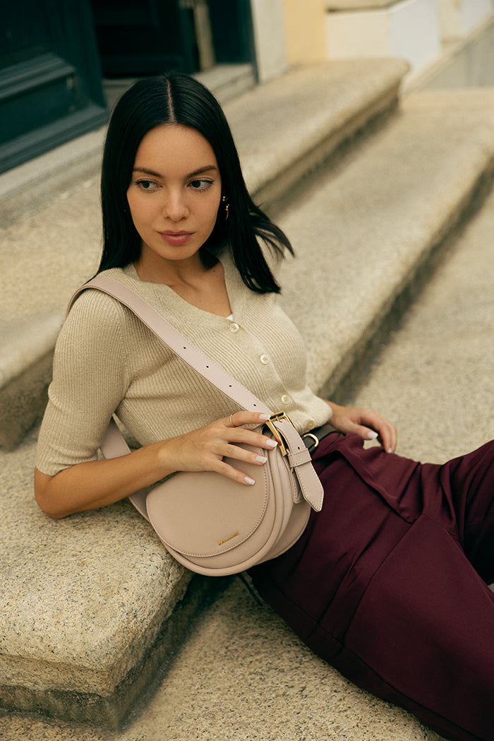 Mira & Moss Sophia Shoulder Bag - Transcendent Pink