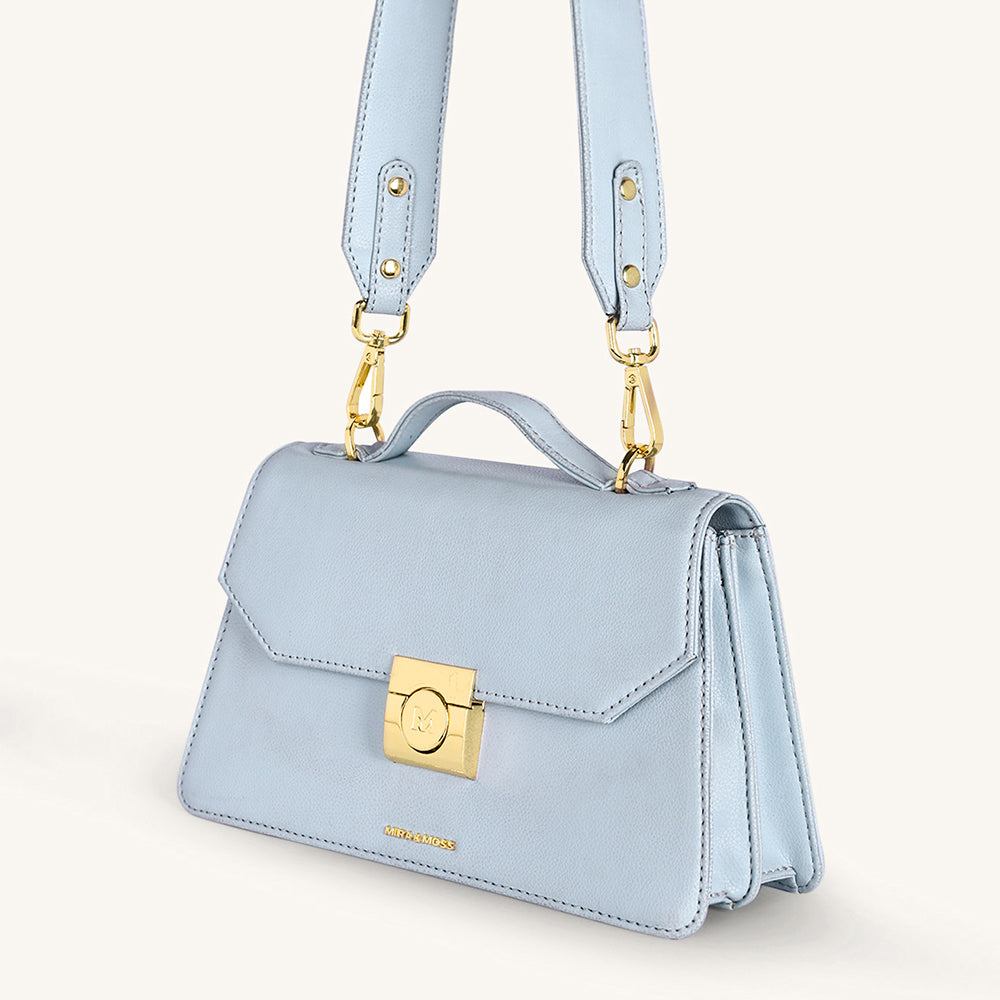 Mira & Moss Novelle Shoulder Bag - Ice Blue