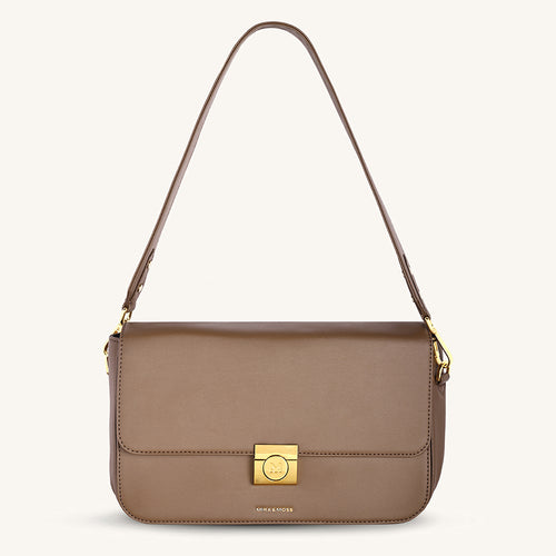 Mira & Moss Ravenne Shoulder Bag - Chocolate Latte