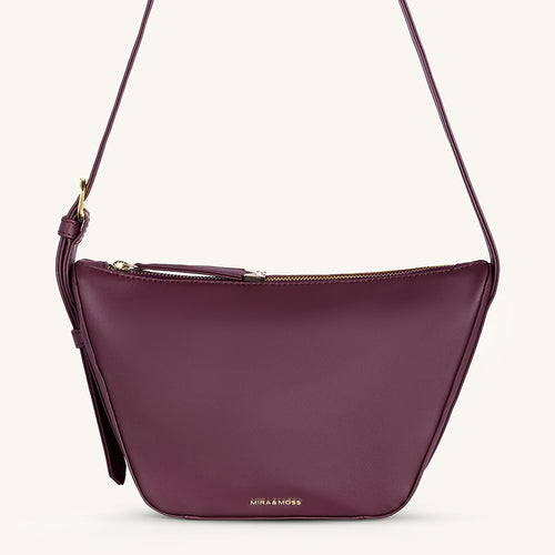 Mira & Moss Marceline Shoulder Bag - Plum