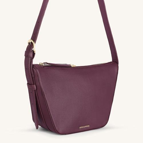 Mira & Moss Marceline Shoulder Bag - Plum