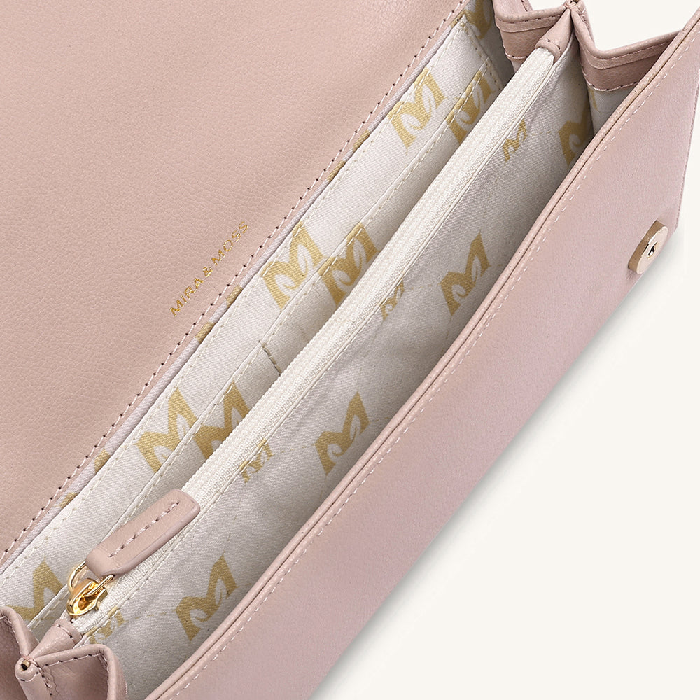 Mira & Moss Delphine Crossbody Bag - Transcendent Pink