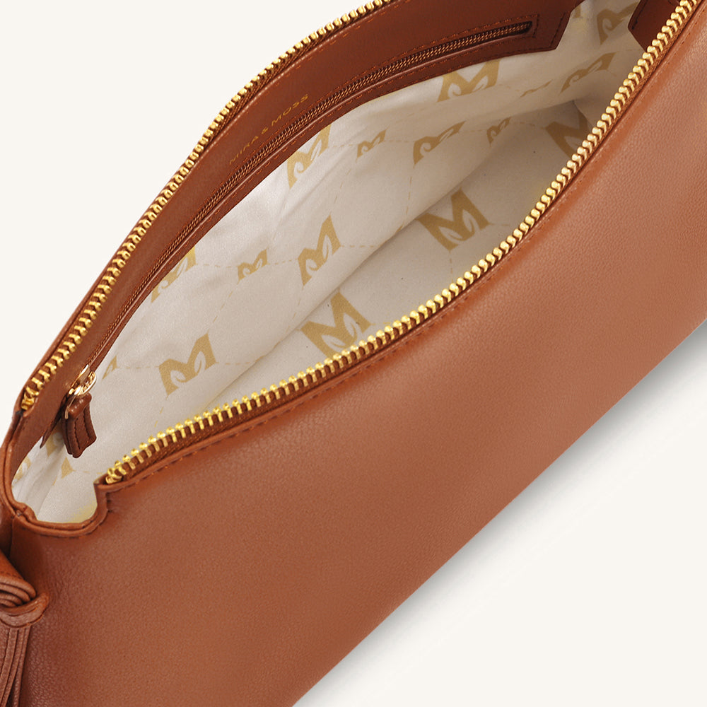Mira & Moss Audrey Crossbody Bag - Tan