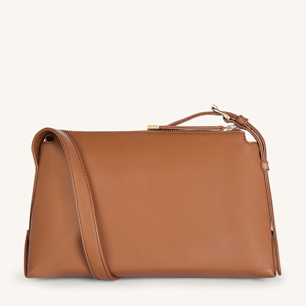 Mira & Moss Audrey Crossbody Bag - Tan