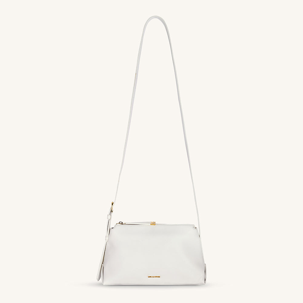 Mira & Moss Audrey Crossbody Bag - Ivory