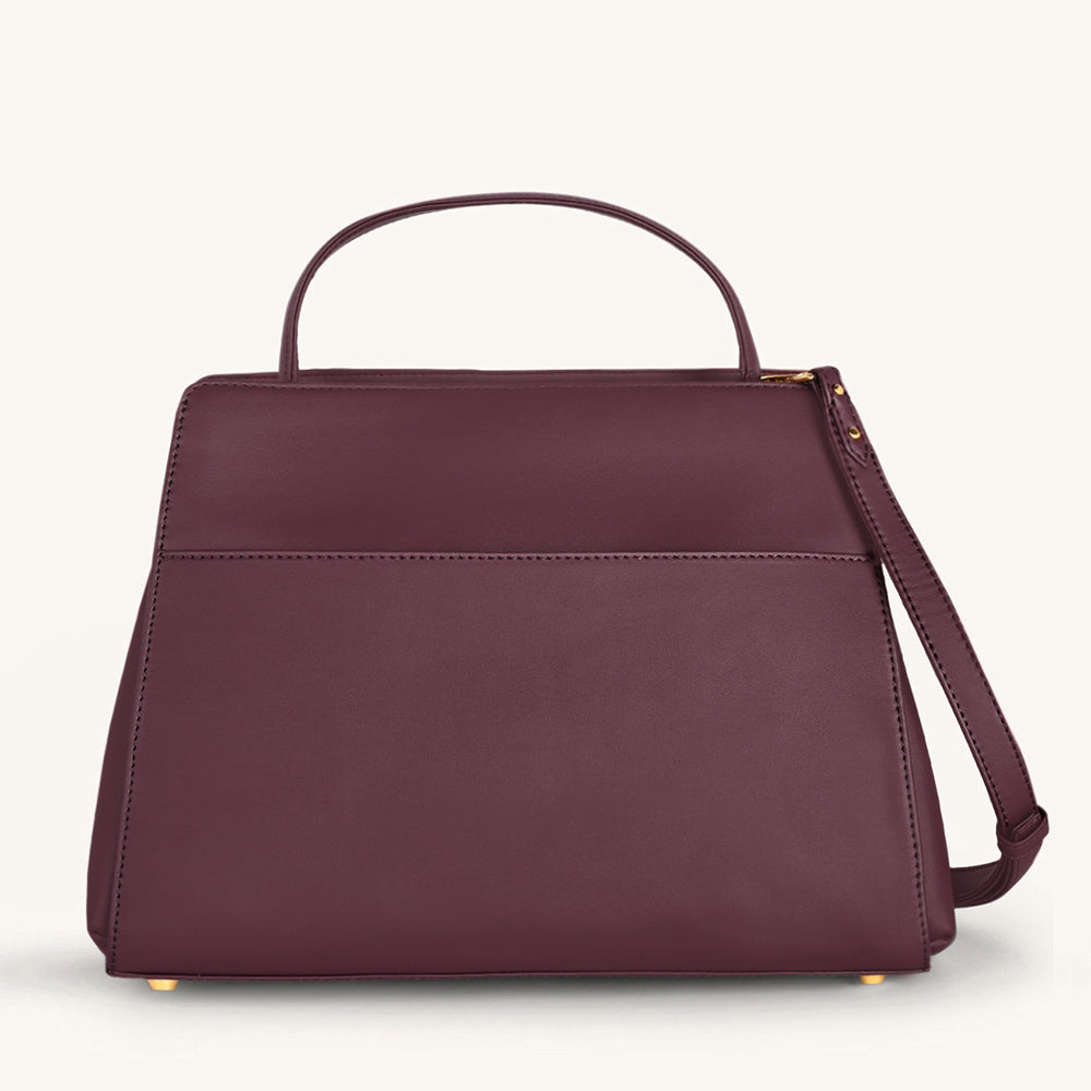 Mira & Moss Beverly Crossbody Bag - Plum