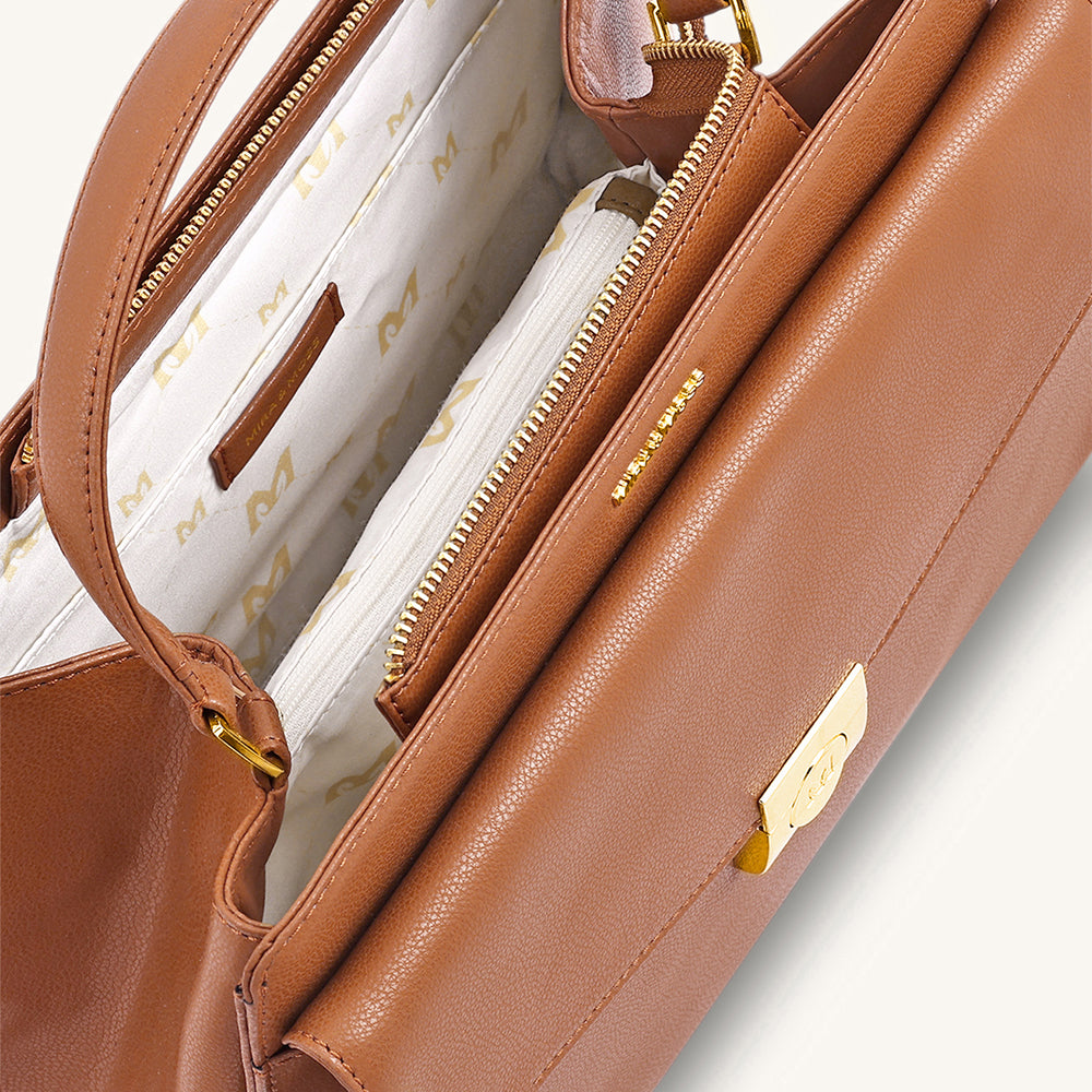 Mira & Moss Beverly Crossbody Bag - Tan
