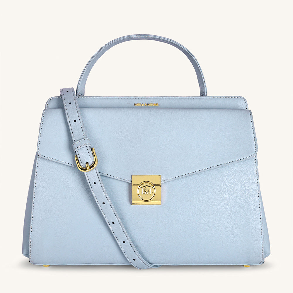 Mira & Moss Beverly Crossbody Bag - Ice Blue