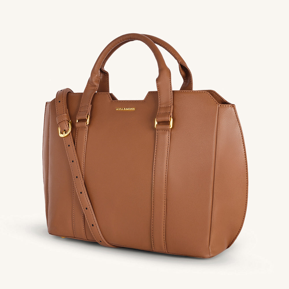 Mira & Moss Sabine Crossbody Bag - Tan