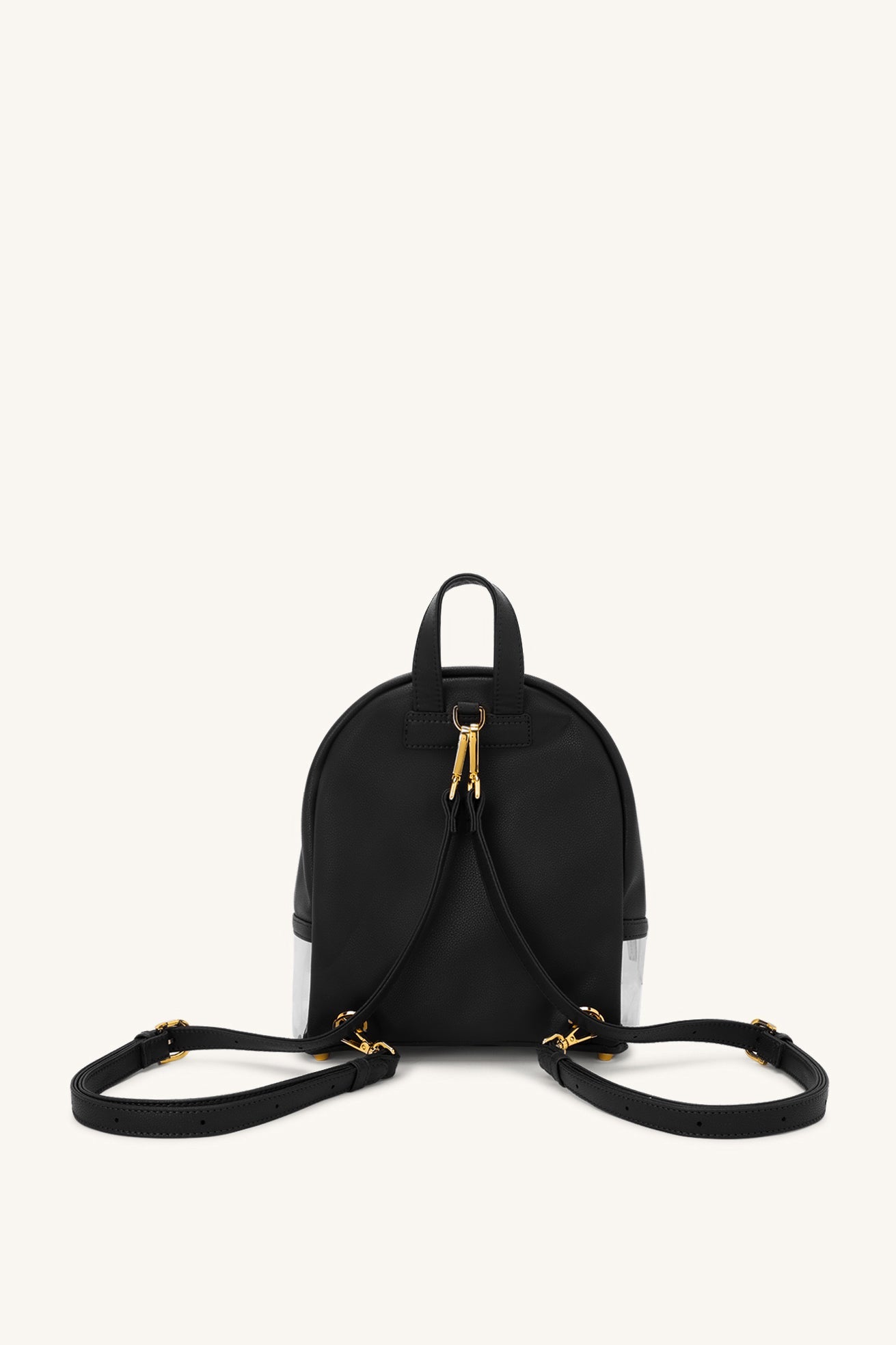 Mira & Moss Francine Clear Backpack - Black
