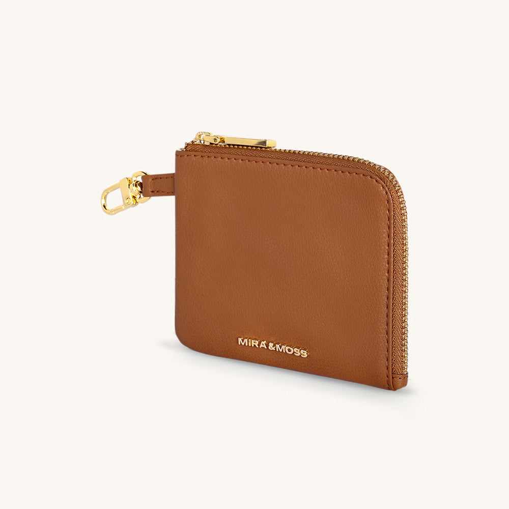 Mira & Moss Nova Compact Wallet - Tan