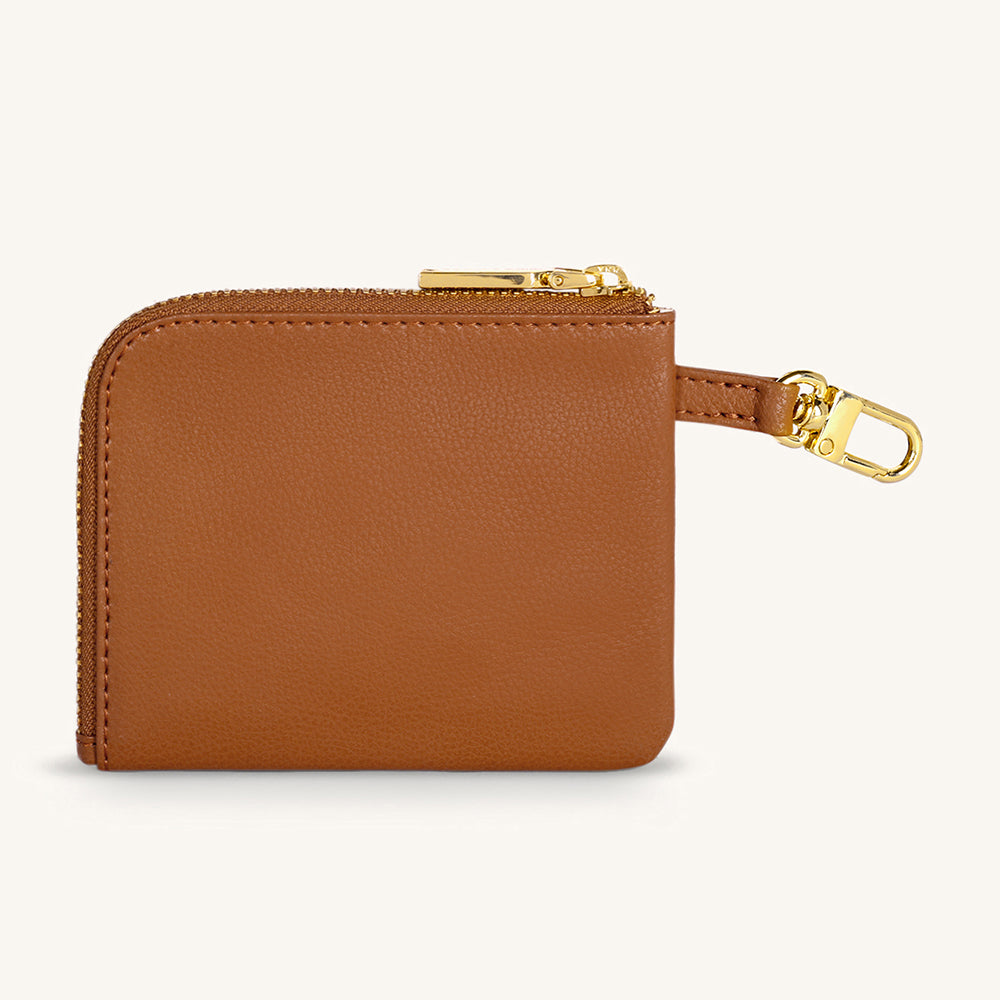 Mira & Moss Nova Compact Wallet - Tan