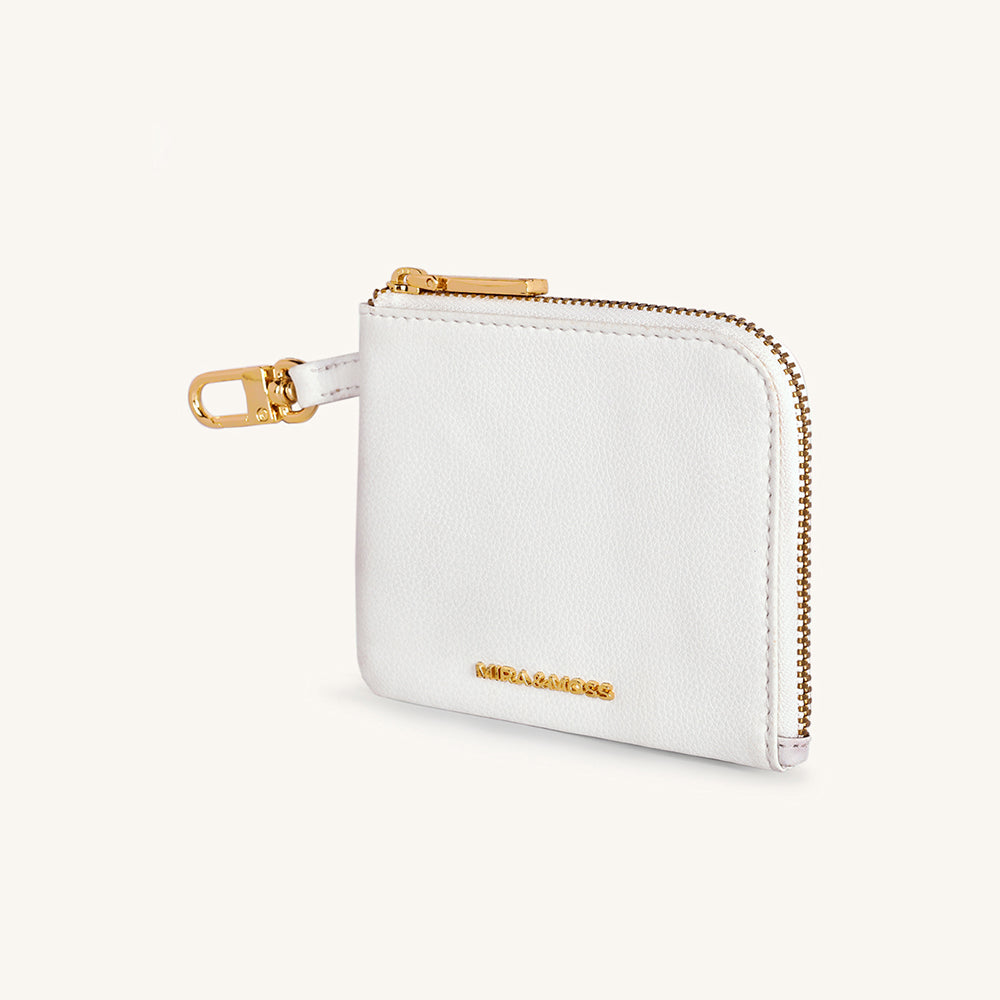 Mira & Moss Nova Compact Wallet - Ivory