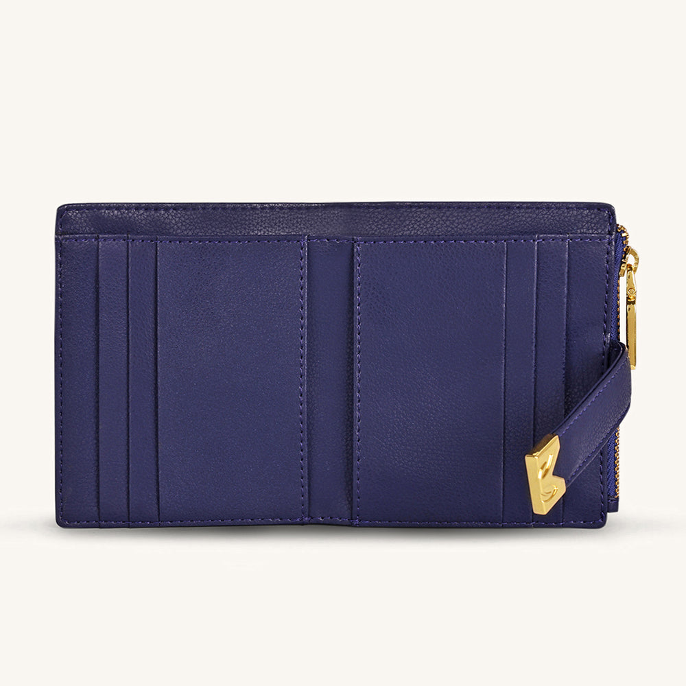 Mira & Moss Regina Compact Wallet - Future Dusk