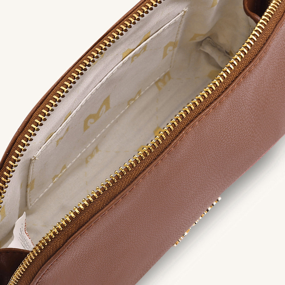 Mira & Moss Genevieve Wristlet - Tan