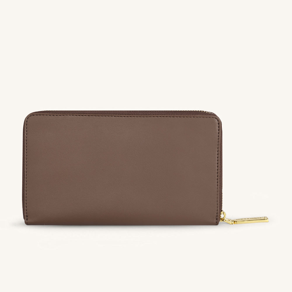 Mira & Moss Corrine Long Wallet - Chocolate Latte