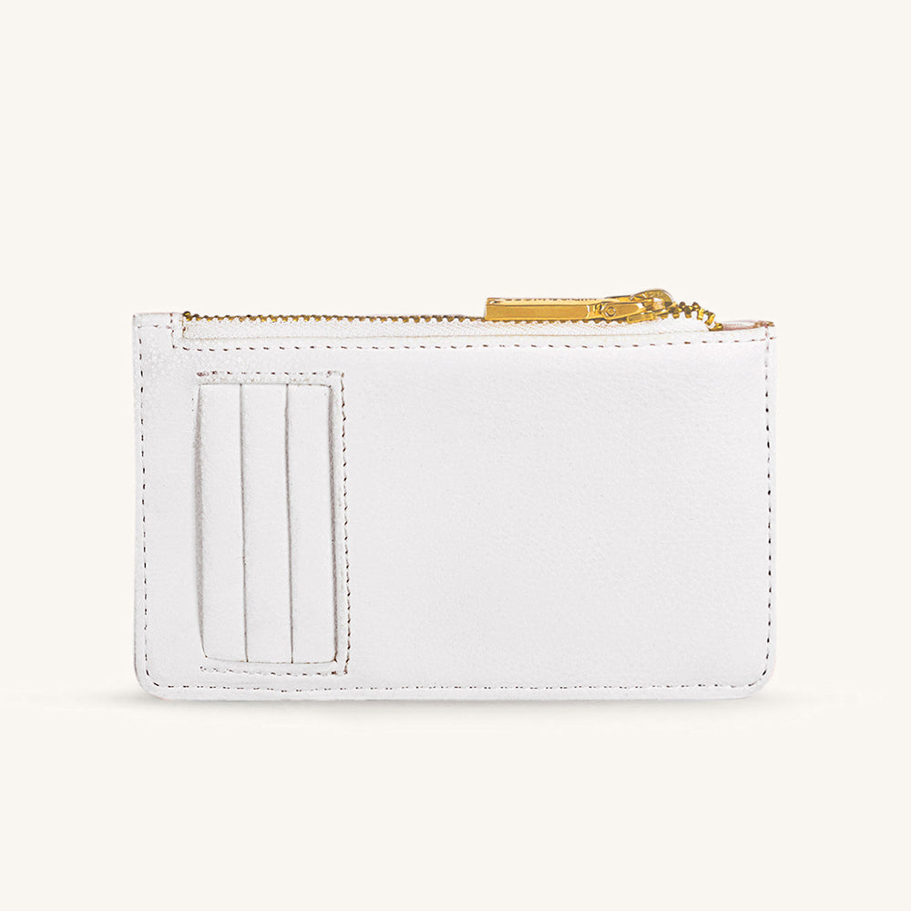 Ruby Card Wallet - Ivory