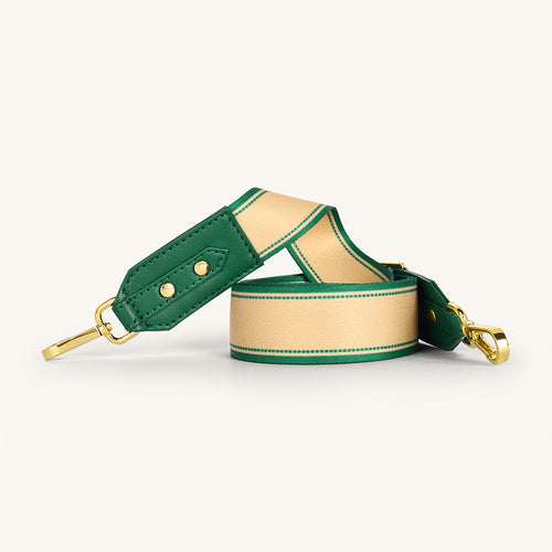Marissa Coordinate Bag Strap - Garden Green