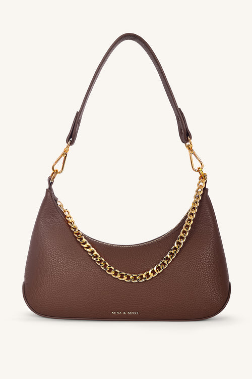 Elowen Chain Shoulder Bag - Tan