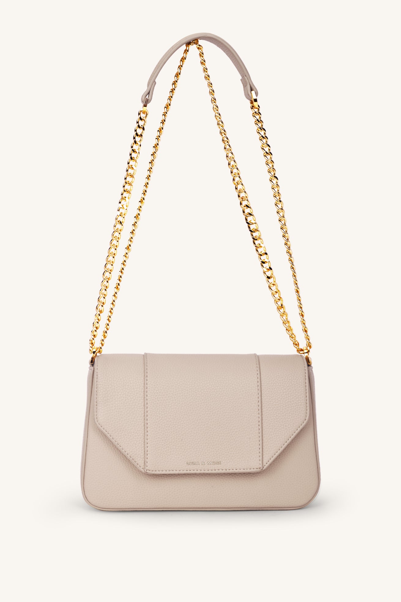 Aveline Flap Crossbody - Pearl