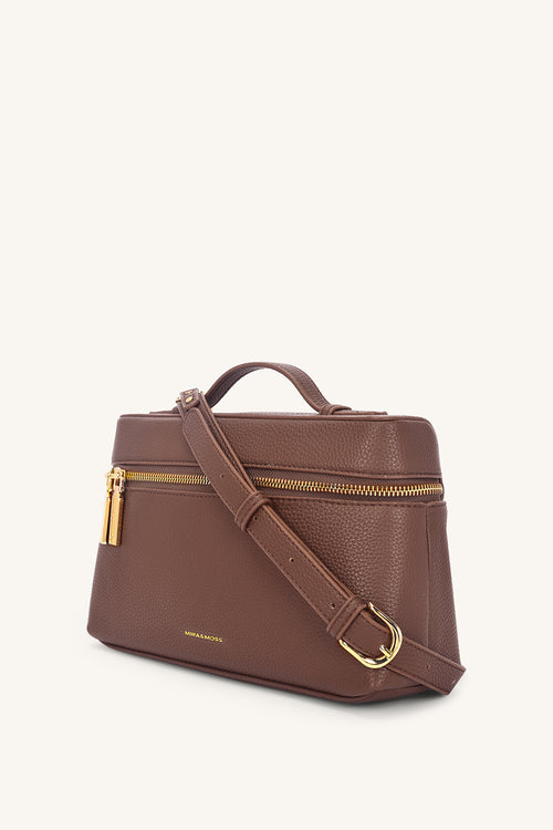 Mira & Moss Classic Tale Crossbody Bag - Chestnut