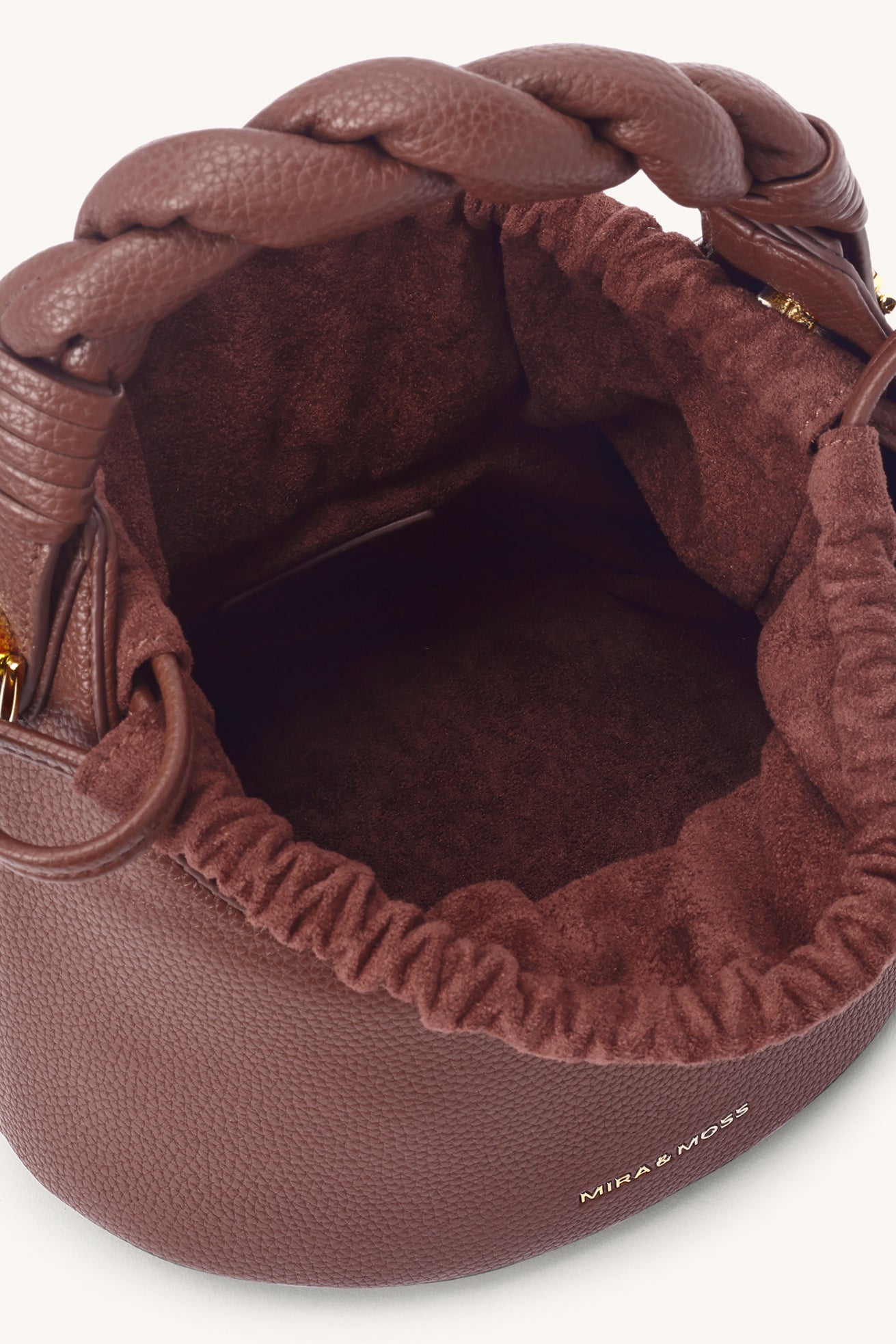 Mocha Knot Bucket Bag - Cocoa Umber