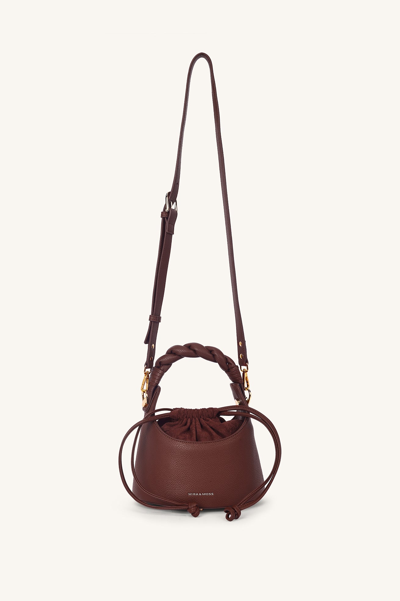 Mocha Knot Bucket Bag - Cocoa Umber