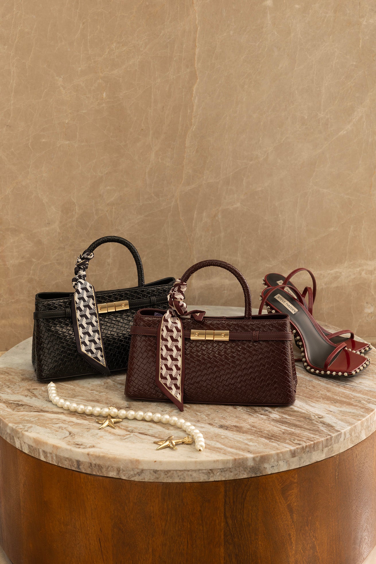 Odette Shoulder Bag - Walnut