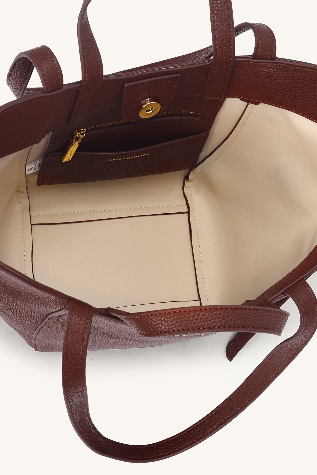 Valencia Wing Tote - Chestnut