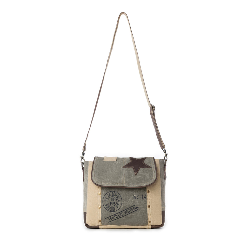 Leather Star Shoulder Bag