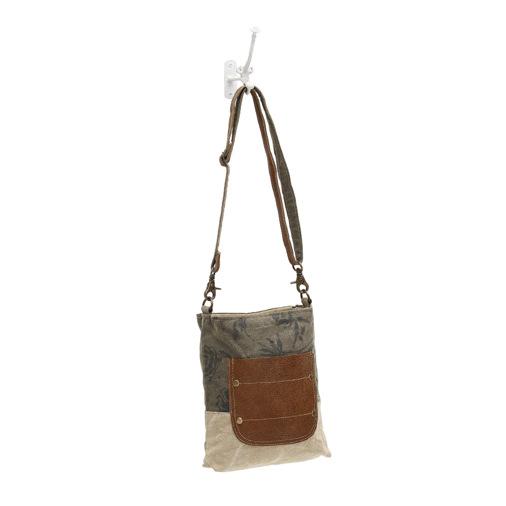 Leather Pocket Shoulder Bag