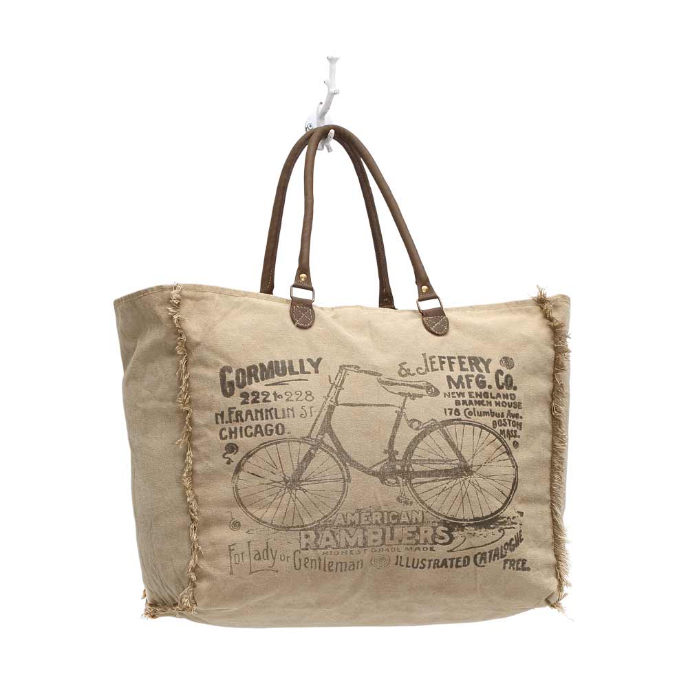 "American By-Cycle" Weekender Bag