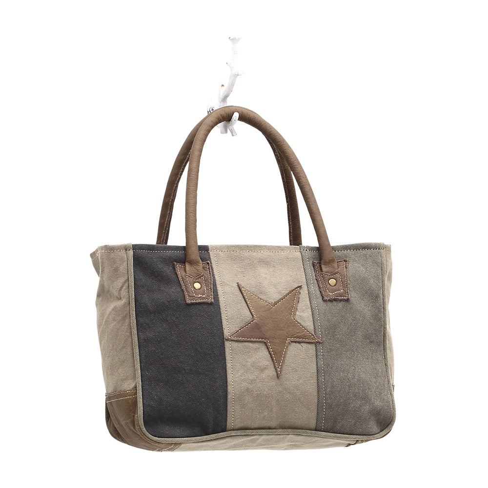 Star On Canvas' Small Bag - Myra Bags