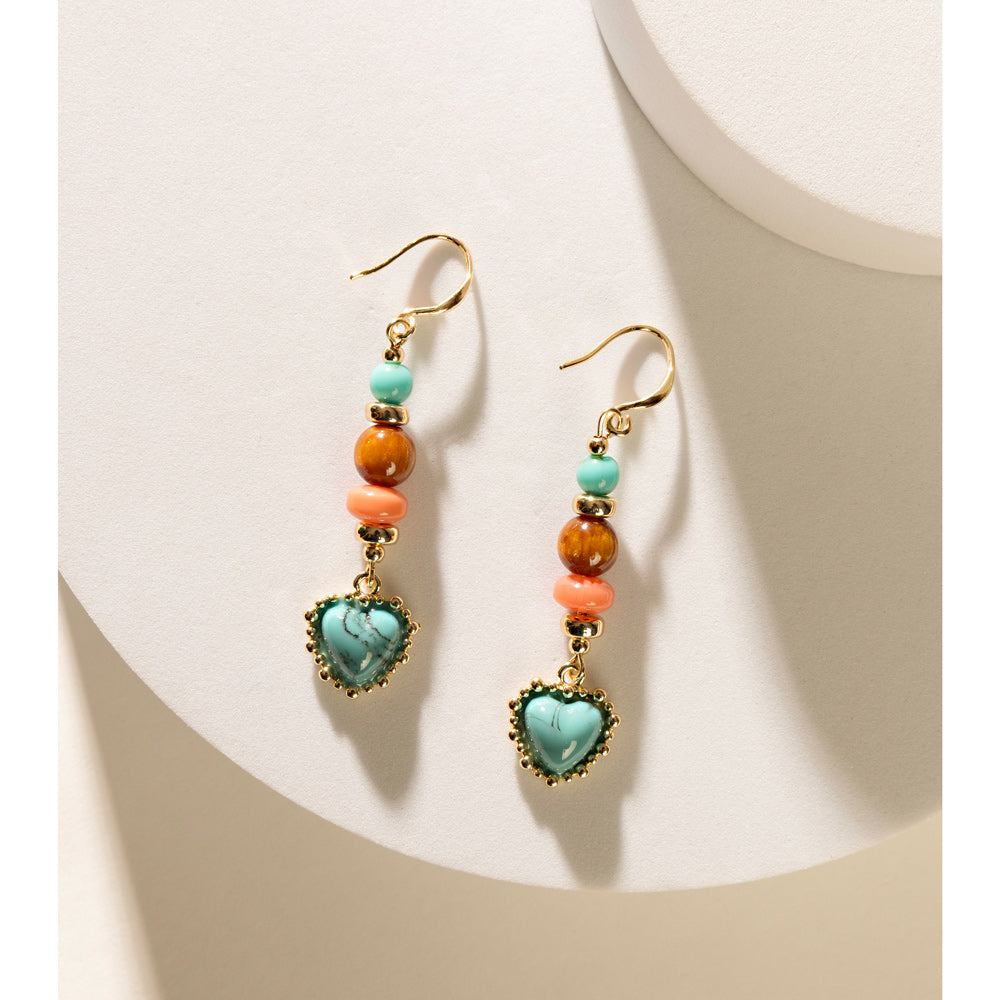 Trail Delight Earrings In Blue