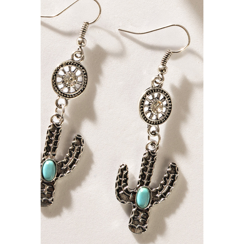 Saguaro Sentinels Earrings In Blue