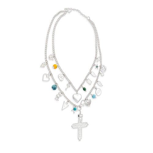 Faithful Me Charms Necklace