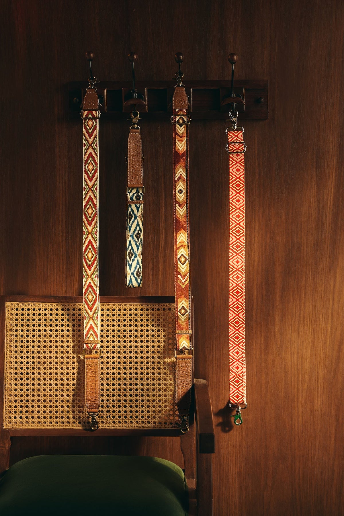 Eagle Mesa Accessory Strap In Yellow and Red