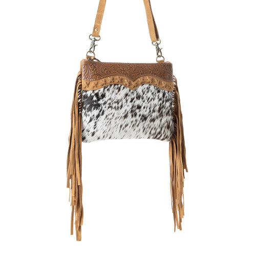 Timber Trail leather Bag in Burnished Bronze & Soft Porcelain