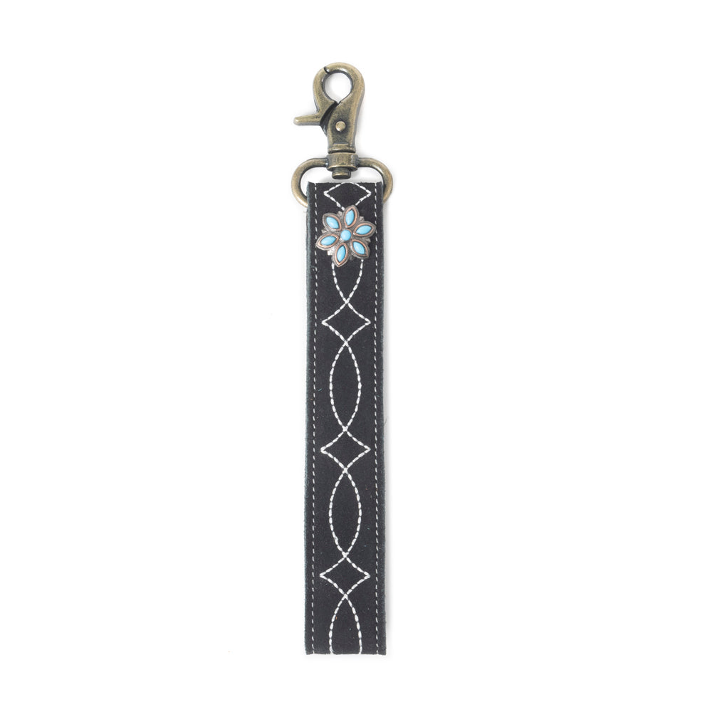 Rodeo Rose Leather Key Fob Variant Combo