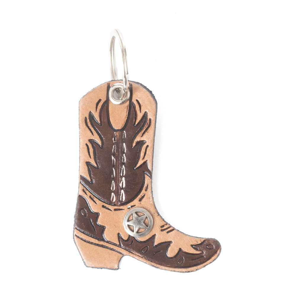 Boot Scootin’ Charm Leather Key Fob Variant Combo