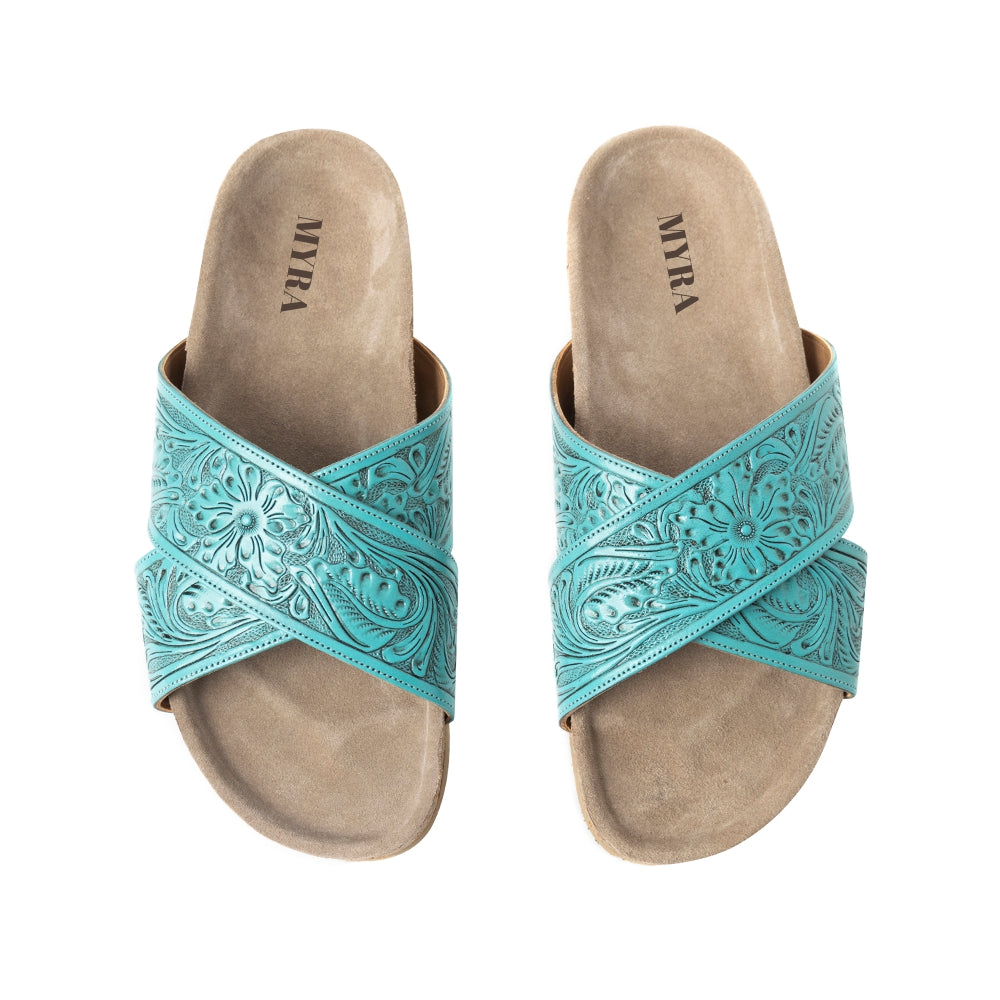 Taylor Creek Sandals In Turquoise