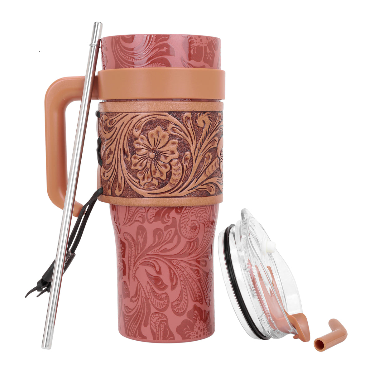 Wide Wyoming Tumbler In Brown