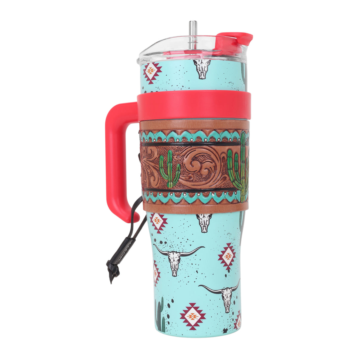 Wide Wyoming Tumbler In Sea Blue