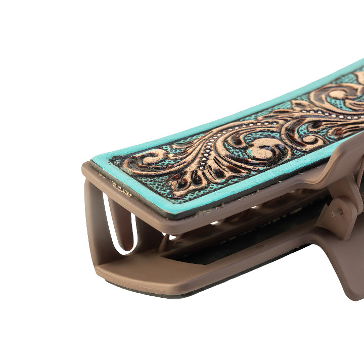 High Vista Hair Comb Clip In Turquoise