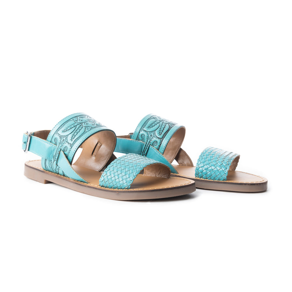 Eagle Flight Sandals In Turquoise