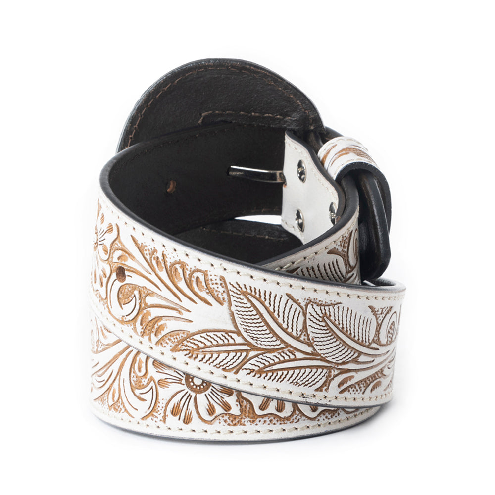 Talon High Desert Women's Belt In White