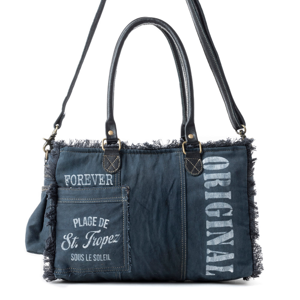 Coastal Steel Upcycled Tote Variant Combo
